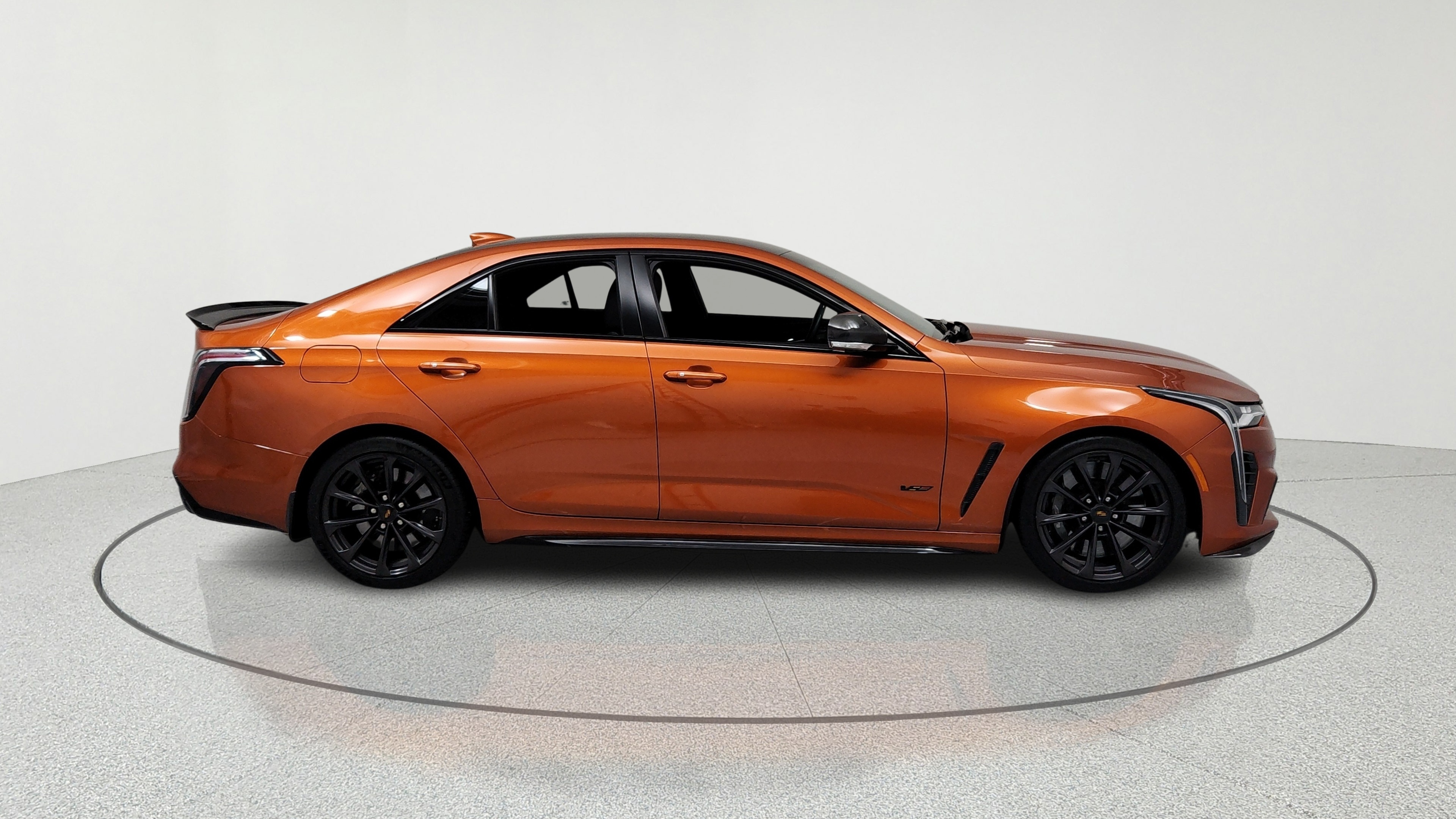 Learn About This Used 2022 Blaze Orange Metallic Cadillac V-Series